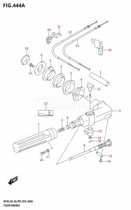 DF4A From 00403F-440001 (P01)  2024 drawing TILLER HANDLE