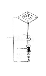 DT8 From 0801-001001 ()  1986 drawing FUEL TANK OUTLET