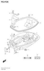 DF6A From 00603F-910001 (P01)  2019 drawing LOWER COVER (DF4A)