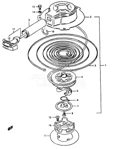 DT2 From 0201-100001 ()  1988 drawing STARTER