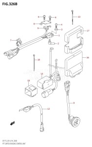 DF175T From 17502F-410001 (E01 E40)  2014 drawing PTT SWITCH /​ ENGINE CONTROL UNIT (DF150T:E40)