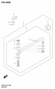 DF90A From 09003F-910001 (E40)  2019 drawing DRAG LINK (DF70ATH,DF90ATH)