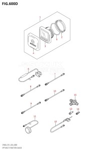 04004F-040001 (2020) 40hp E34-Italy (DF40AST) DF40A drawing OPT:MULTI FUNCTION GAUGE (DF60AQH,DF60ATH,DF50AVTH,DF60AVTH)