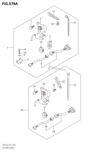 DF50 From 05001F-371001 (E03)  2003 drawing OPT:TRIM SENDER (X,Y,K1)