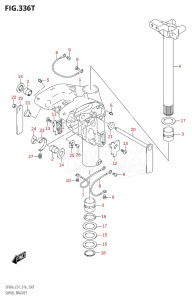 05003F-610001 (2016) 50hp E01-Gen. Export 1 (DF50A  DF50ATH) DF50A drawing SWIVEL BRACKET (DF60AVTH:E01)