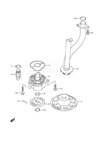 DF 140 drawing Oil Pump