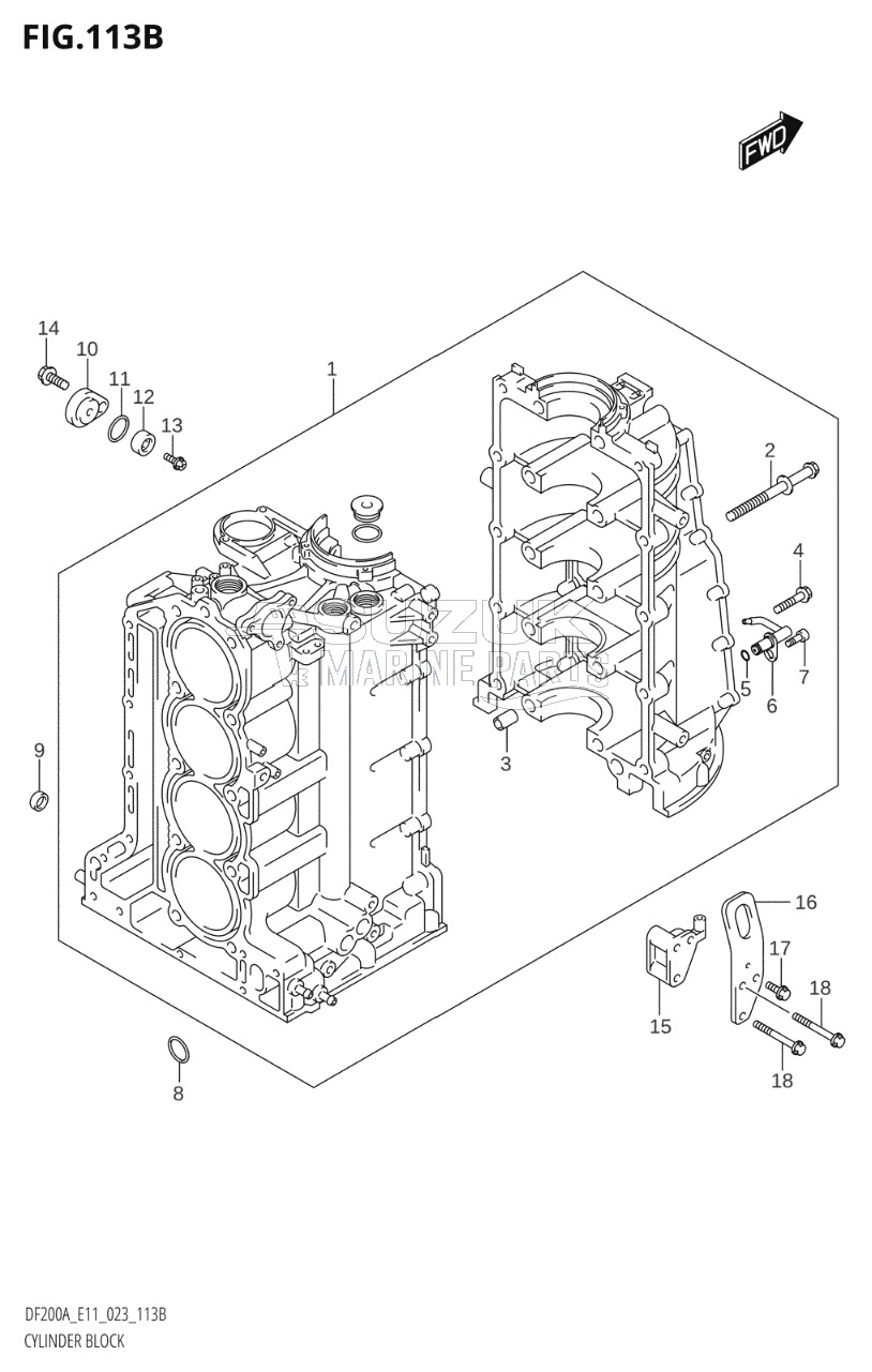 CYLINDER BLOCK (023)