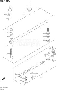 04001F-680001 (2006) 40hp E03-USA (DF40TK6) DF40 drawing DRAG LINK