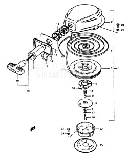 DT20 From F-10001 ()  1985 drawing STARTER