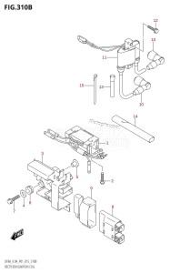 DF9.9A From 00994F-510001 (P01)  2015 drawing RECTIFIER /​ IGNITION COIL (DF8AR:P01)