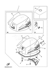 T8PLRC drawing TOP-COWLING