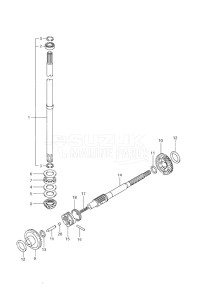 Outboard DF 9.9 drawing Transmission