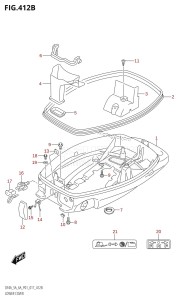 DF5A From 00503F-710001 (P01)  2017 drawing LOWER COVER (DF5A:P01)