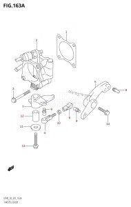 DF50 From 05001F-980001 (E01 E40)  2009 drawing THROTTLE BODY