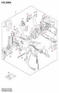 DF15A From 01504F-440001 (P01)  2024 drawing OPT:REMOTE CONTROL (DF9.9B,DF15A,DF20A)