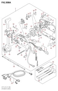 DF150Z From 15002Z-710001 (E01 E40)  2017 drawing OPT:REMOTE CONTROL