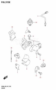 DF60A From 06002F-710001 (E03)  2017 drawing SENSOR (DF60AVT:E03)