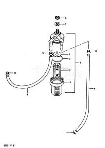 DT15 From 01501-301001 till 303840 ()  1983 drawing FUEL PUMP