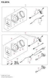 DF200AP From 20003P-710001 (E03)  2017 drawing OPT:MULTI FUNCTION GAUGE (1)