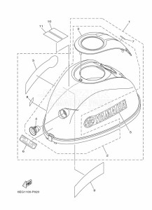 F2-5BMHS drawing FAIRING-UPPER