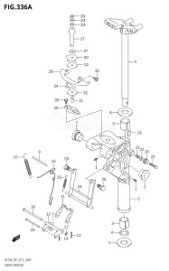 01504F-310001 (2013) 15hp P01-Gen. Export 1 (DF15A  DF15A    DF15AR  DF15AR    DF15AT) DF15A drawing SWIVEL BRACKET (DF9.9B:P01)