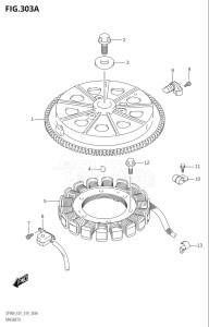 10004F-910001 (2019) 100hp E01 E40-Gen. Export 1 - Costa Rica (DF100B) DF100B drawing MAGNETO