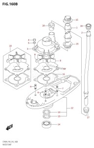 DT40 From 04005K-610001 ()  2016 drawing WATER PUMP (DT40W:P90)