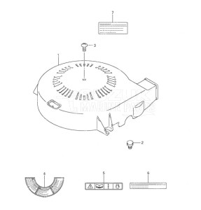 DF 115 drawing Ring Gear Cover