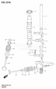 DF9.9A From 00994F-910001 (P01)  2019 drawing CAMSHAFT (DF8A,DF9.9A)