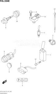 02504F-910001 (2019) 25hp P01-Gen. Export 1 (DF25A  DF25AR  DF25AT  DF25ATH) DF25A drawing SENSOR / SWITCH (DF30A)