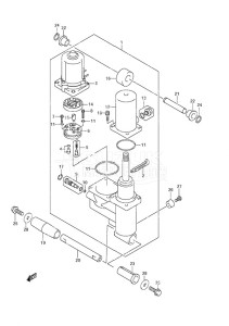 DF 40A drawing Trim Cylinder