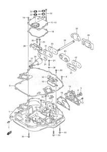 DF 225 drawing Engine Holder