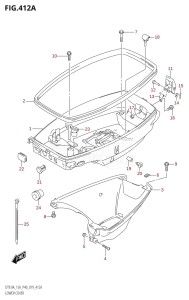 DT9.9A From 00996-910001 (P36 P40 P81)  2019 drawing LOWER COVER (DT9.9A:P36,DT9.9A:P81,DT15A:P36,DT15A:P81)