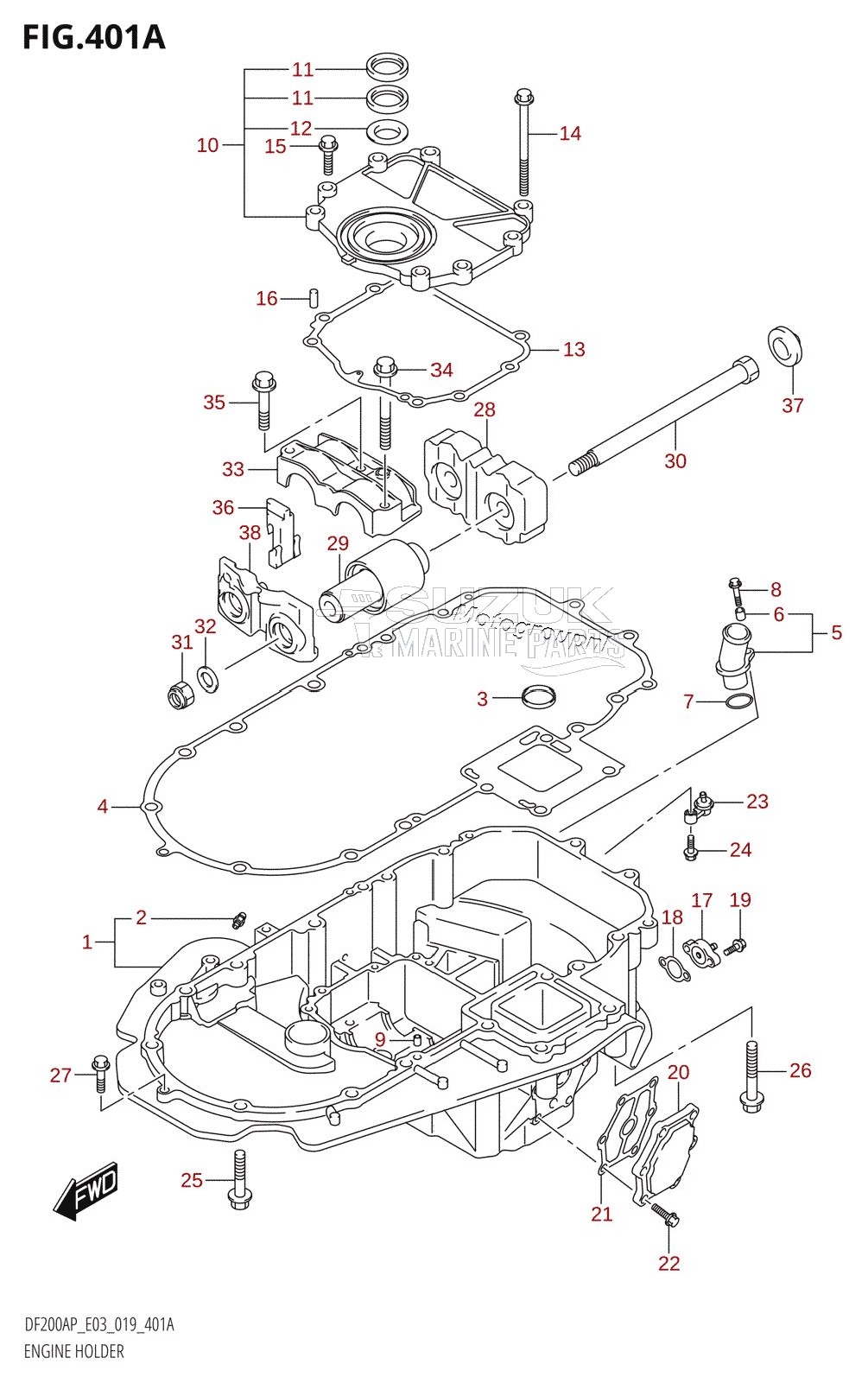 ENGINE HOLDER