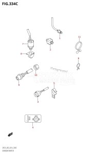 DF25 From 02503F-410001 (E03)  2014 drawing SENSOR /​ SWITCH (DF25Q:E03)