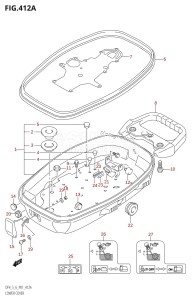 DF4 From 00401F-251001 (P01)  2002 drawing LOWER COVER