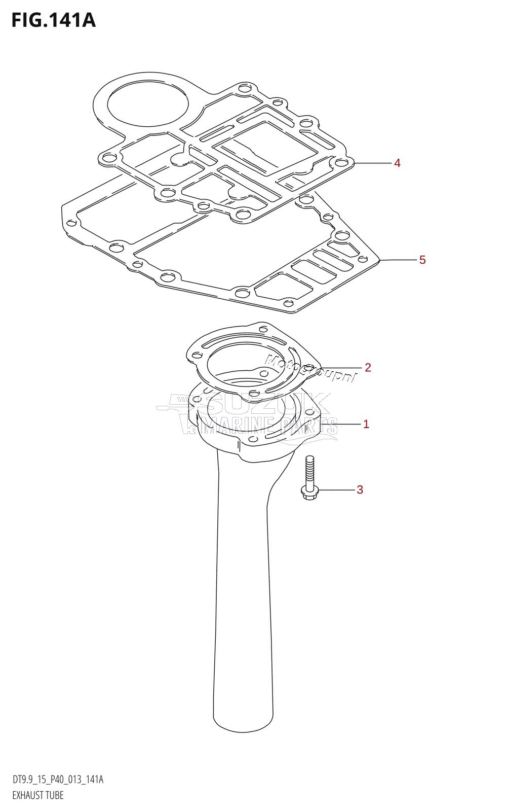 EXHAUST TUBE