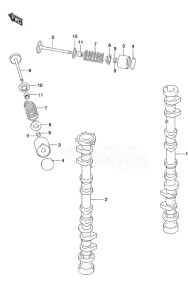 DF 115A drawing Camshaft