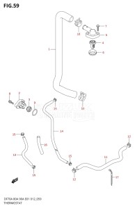 08002F-310001 (2013) 80hp E40-Costa Rica (DF80A) DF80A drawing THERMOSTAT