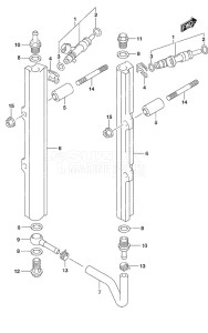 DF 350A drawing Fuel Injector