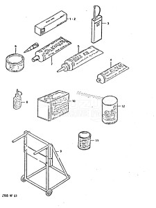 DT85 From 8501-410444 till 412597 ()  1984 drawing OPTIONAL