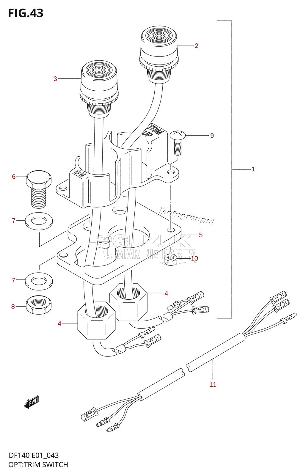 OPT:TRIM SWITCH