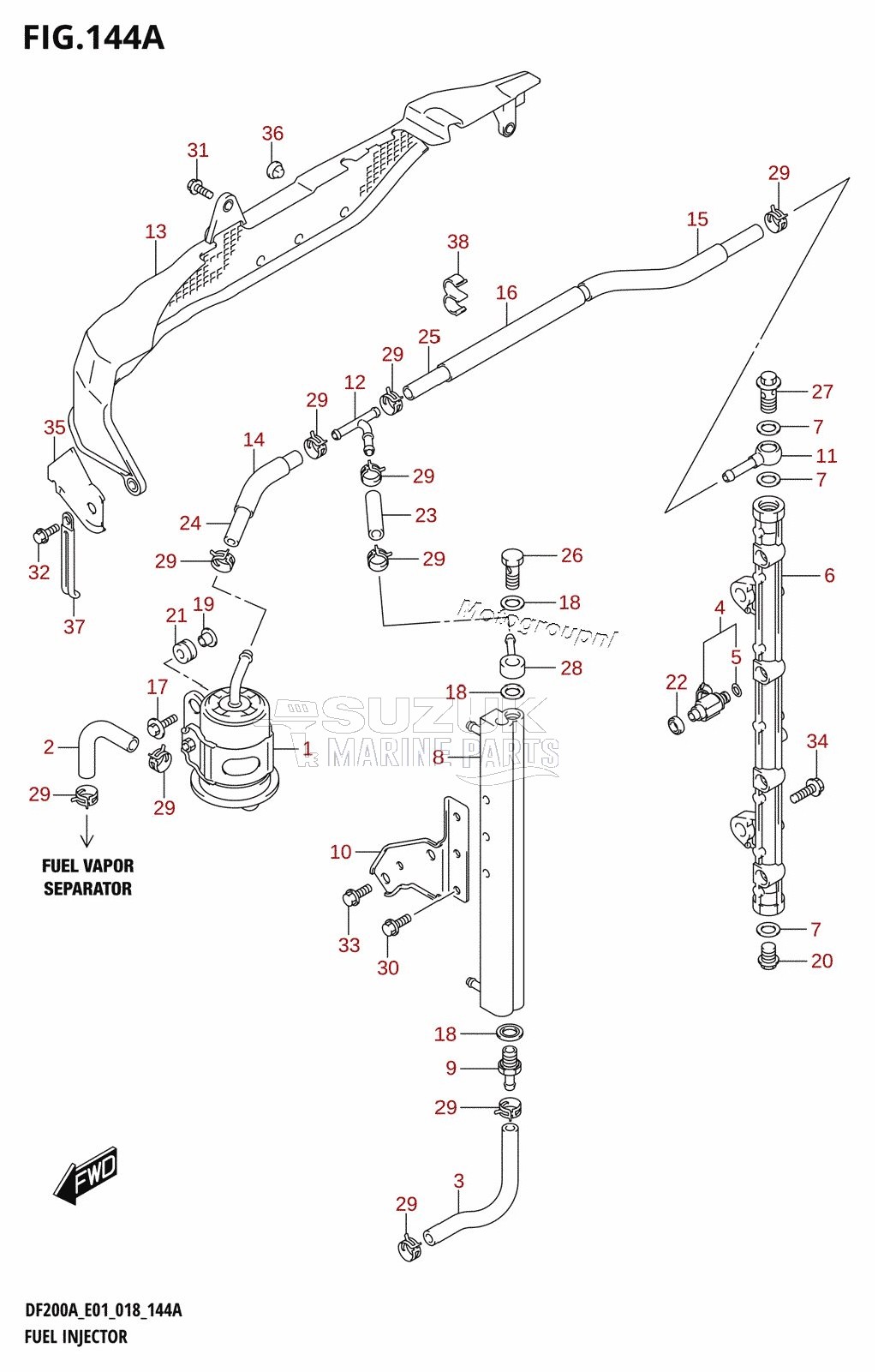 FUEL INJECTOR (E01)