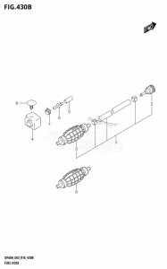 DF40A From 04003F-610001 (E03)  2016 drawing FUEL HOSE (DF60AVT:E03)