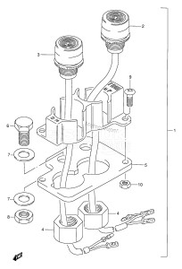 DT55 From 05501-461001 ()  1994 drawing OPT : TRIM SWITCH (DT55C /​ 65C)