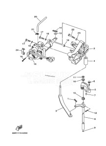 F250BETX drawing THROTTLE-CONTROL