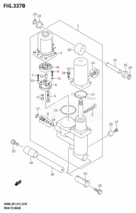 DF40A From 04003F-310001 (E01)  2013 drawing TRIM CYLINDER (DF40AST:E34)