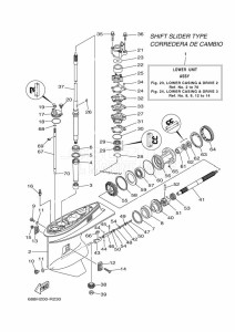 85AET drawing PROPELLER-HOUSING-AND-TRANSMISSION-2