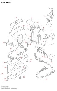 DF50 From 05001F-880001 (E03)  2008 drawing OPT:REMOTE CONTROL ASSY SINGLE (1) (K5,K6,K7,K8,K9,K10)