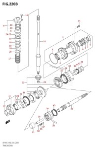 DF140 From 14001F-510001 (E03)  2005 drawing TRANSMISSION (DF140Z)